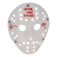 Ari Lehman Signed "Friday the 13th" Mask Inscribed "Crystal Lake Killer!" & "Jason 1" (Beckett) at PristineAuction.com