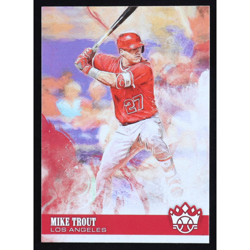 Mike Trout 2018 Diamond Kings #70 at PristineAuction.com