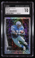 Barry Sanders 2024 Leaf Metal '90 Leaf Silver Shimmer Pre-Production Proof #90B14 #1/1 (CGC 10) at PristineAuction.com