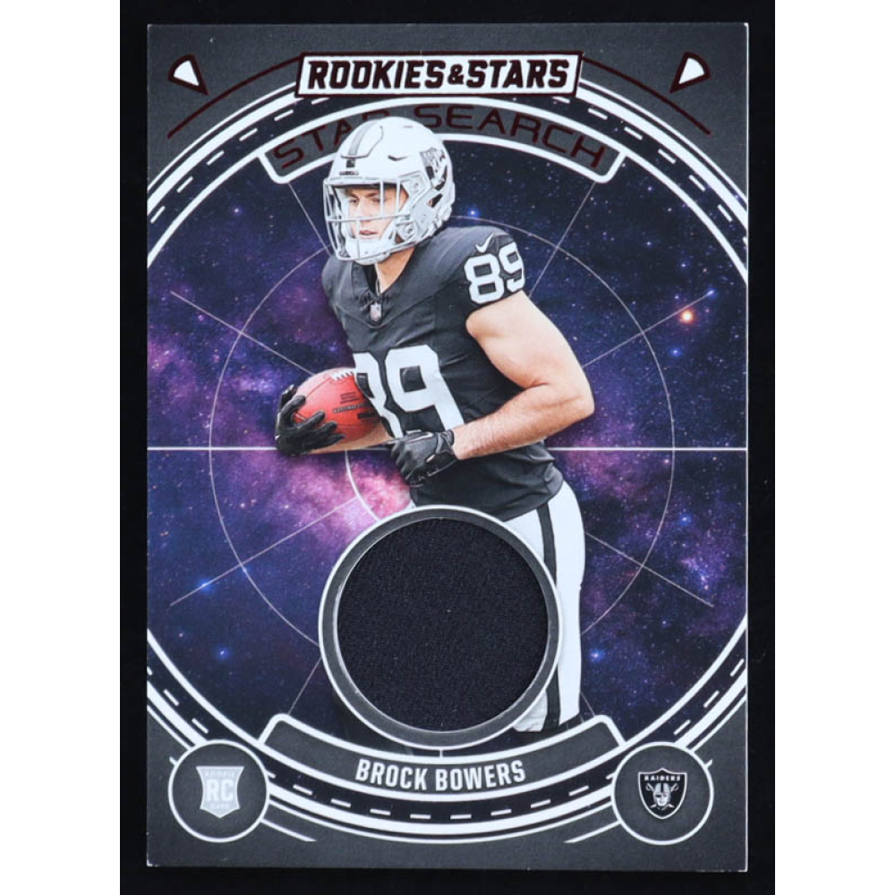 Brock Bowers 2024 Rookies and Stars Star Search Jerseys #7 RC at PristineAuction.com Brock Bowers 2024 Rookies and Stars Star Search Jerseys #7 RC at PristineAuction.com