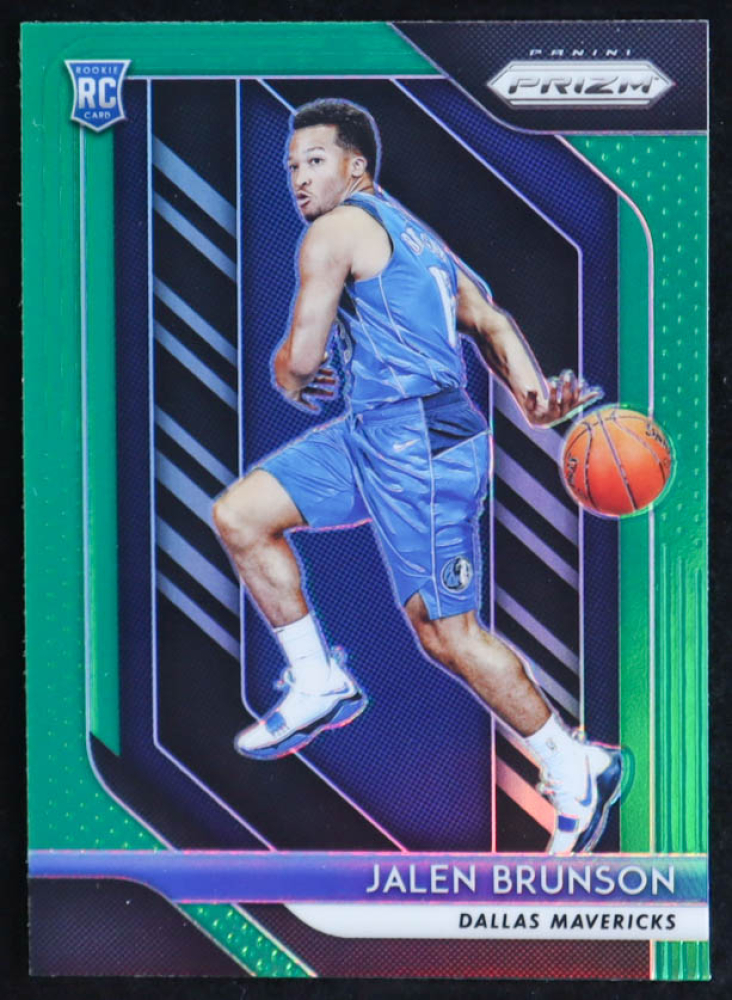 Jalen Brunson 2018-19 Panini Prizm Prizms Green #250 RC