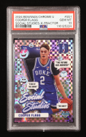 Cooper Flagg 2024-25 Bowman Chrome University Social Studies X-Fractors #SS1 RC (PSA 10) at PristineAuction.com