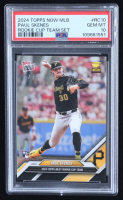Paul Skenes 2024 Topps Now MLB Rookie Cup Team Set #RC10 #72/99 RC (PSA 10) at PristineAuction.com