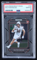 Dalton Kincaid 2023 Panini Prizm Draft Picks #157 RC (PSA 10) at PristineAuction.com