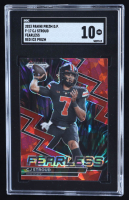 CJ Stroud 2023 Panini Prizm Draft Picks Fearless Red Ice #17 RC (SGC 10) at PristineAuction.com