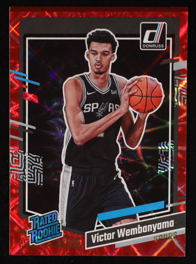 Victor Wembanyama 2023-24 Donruss Red #220 RR RC