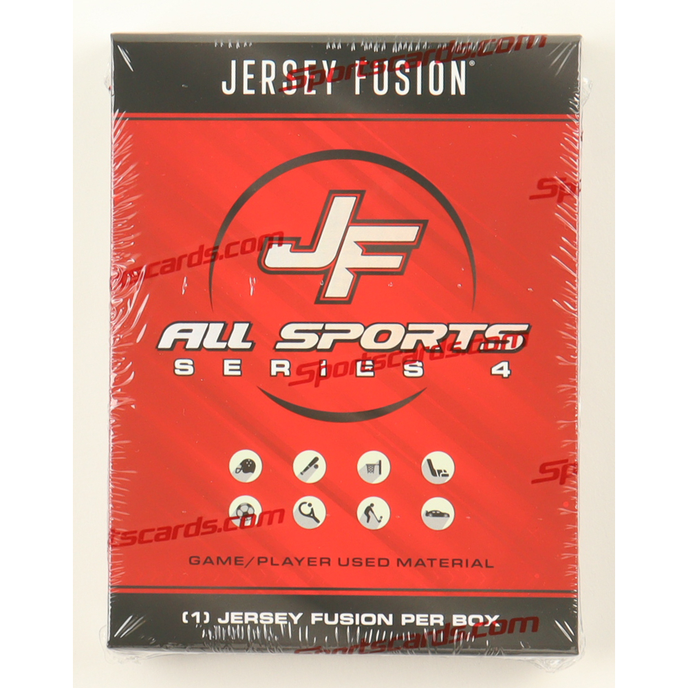 Jersey Fusion All Sports Edition Series 4 - Card Box with (1) Jersey Fusion Card at PristineAuction.com