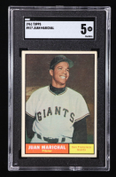 Juan Marichal 1961 Topps #417 (SGC 5) at PristineAuction.com