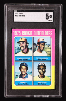 Dave Augustine / Pepe Mangual /Jim Rice / John Scott 1975 Topps #616 RC (SGC 5) at PristineAuction.com