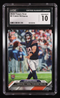 Caleb Williams 2024 Topps Now #2 RC (CGC 10) at PristineAuction.com