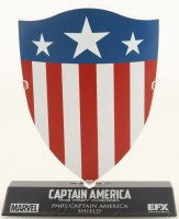 Marvel's "Captain America: The First Avenger" 1:6 Scale Shield Prop Replica with Display Stand & Marvel Certificate at PristineAuction.com