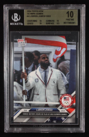 LeBron James 2024 Topps Now Olympic Games #4 (BGS 10) at PristineAuction.com