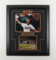 Cal Ripken Jr. Signed Orioles Custom Framed Photo Display (Stacks Plaques) at PristineAuction.com