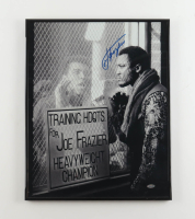 Joe Frazier Signed Custom Framed Photo Display (Steiner) at PristineAuction.com