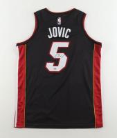 Nikola Jovic Signed Heat Nike Authentic Jersey (PSA) at PristineAuction.com