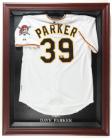 Dave Parker Signed Custom Shadowbox Jersey Display Inscribed "NL MVP 78" (JSA) at PristineAuction.com