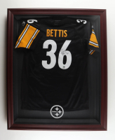 Jerome Bettis Signed Custom Framed Jersey Display (Mounted Memories) at PristineAuction.com