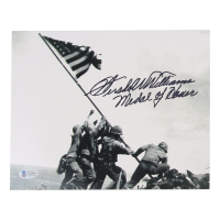 Hershel W. Williams Signed World War II 8x10 Photo Inscribed "Medal of Honor" (Beckett) at PristineAuction.com