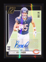 Rome Odunze 2024 Zenith Rookies Red Zone Autographs #186 #07/99 RC at PristineAuction.com