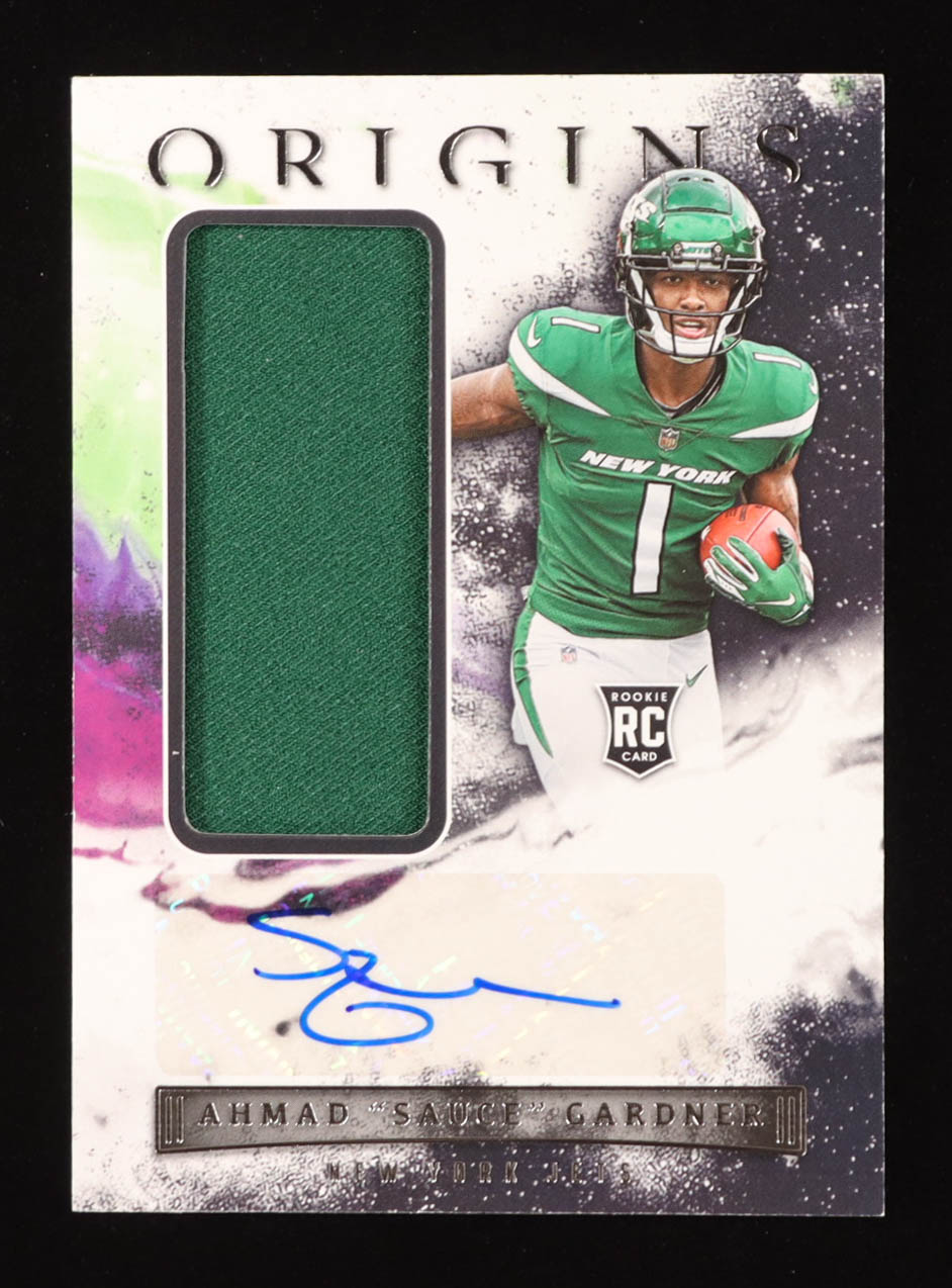 Ahmad Gardner 2022 Panini Origins Autograph/Jersey #181 RC | Pristine ...
