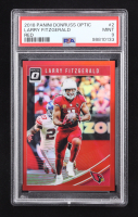 Larry Fitzgerald 2018 Donruss Optic Red #2 #84/99 (PSA 9) at PristineAuction.com