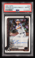 Spencer Schwellenbach 2025 Topps Autograph #103 RC (PSA 10) at PristineAuction.com