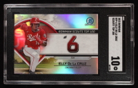 Elly De La Cruz 2023 Bowman Scouts Top 100 #BTP6 RC (SGC 10) at PristineAuction.com