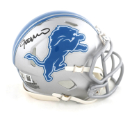 Jameson Williams Signed Lions Speed Mini Helmet (Beckett) at PristineAuction.com