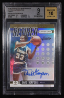 David Thompson 2019-20 Absolute Memorabilia Retired Autographs Level 2 #30 #21/25 (BGS 9 | Auto 10) at PristineAuction.com