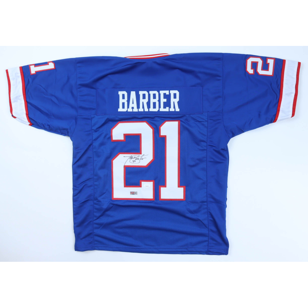 Tiki Barber Signed Jersey (JSA & PIA) at PristineAuction.com