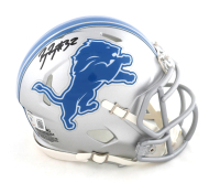 Brian Branch Signed Lions Speed Mini Helmet (Beckett) at PristineAuction.com