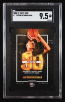 Victor Wembanyama 2024-25 Topps Now #7 RC (SGC 9.5) at PristineAuction.com