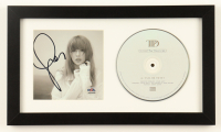 Taylor Swift Signed Custom Framed "The Tortured Poets Department" CD Album Insert Display with Disc (PSA) at PristineAuction.com