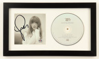 Taylor Swift Signed Custom Framed "The Tortured Poets Department" CD Album Insert Display with Disc (PSA) at PristineAuction.com