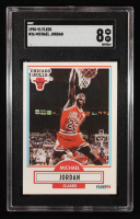 Michael Jordan 1990-91 Fleer #26 (SGC 8) at PristineAuction.com