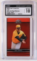 Paul Skenes 2024 Leaf Metal Red Pre-Production Proof #LB137 RC #1/1 (CGC 10) at PristineAuction.com