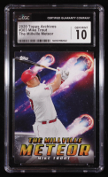 Mike Trout 2020 Topps Archives #303 SP (CGC 10) at PristineAuction.com