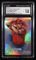 Mike Trout 2018 Topps Chrome Update An International Affair #IAMT (CGC 10) at PristineAuction.com