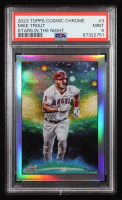 Mike Trout 2023 Topps Cosmic Chrome Stars in the Night #STN3 (PSA 9) at PristineAuction.com