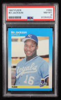 Bo Jackson 1987 Fleer #369 RC (PSA 8) at PristineAuction.com