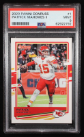 Patrick Mahomes II 2020 Donruss #1 (PSA 9) at PristineAuction.com