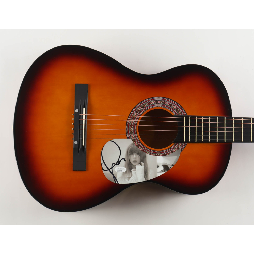 Taylor Swift Signed 38" Acoustic Guitar (JSA) at PristineAuction.com