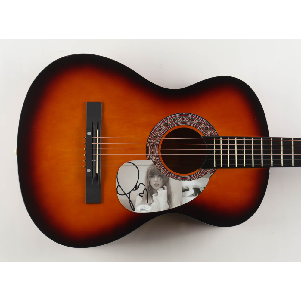 Taylor Swift Signed 38" Acoustic Guitar (JSA) at PristineAuction.com