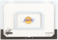 Bronny James Signed Lakers Mini Basketball Hoop Backboard (PSA) at PristineAuction.com