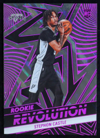 Stephon Castle 2024-25 Panini Revolution Rookie Revolution Lava #2 #08/10 RC at PristineAuction.com