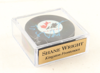 Shane Wright Signed Team Canada Logo Hockey Puck (YSMS) at PristineAuction.com