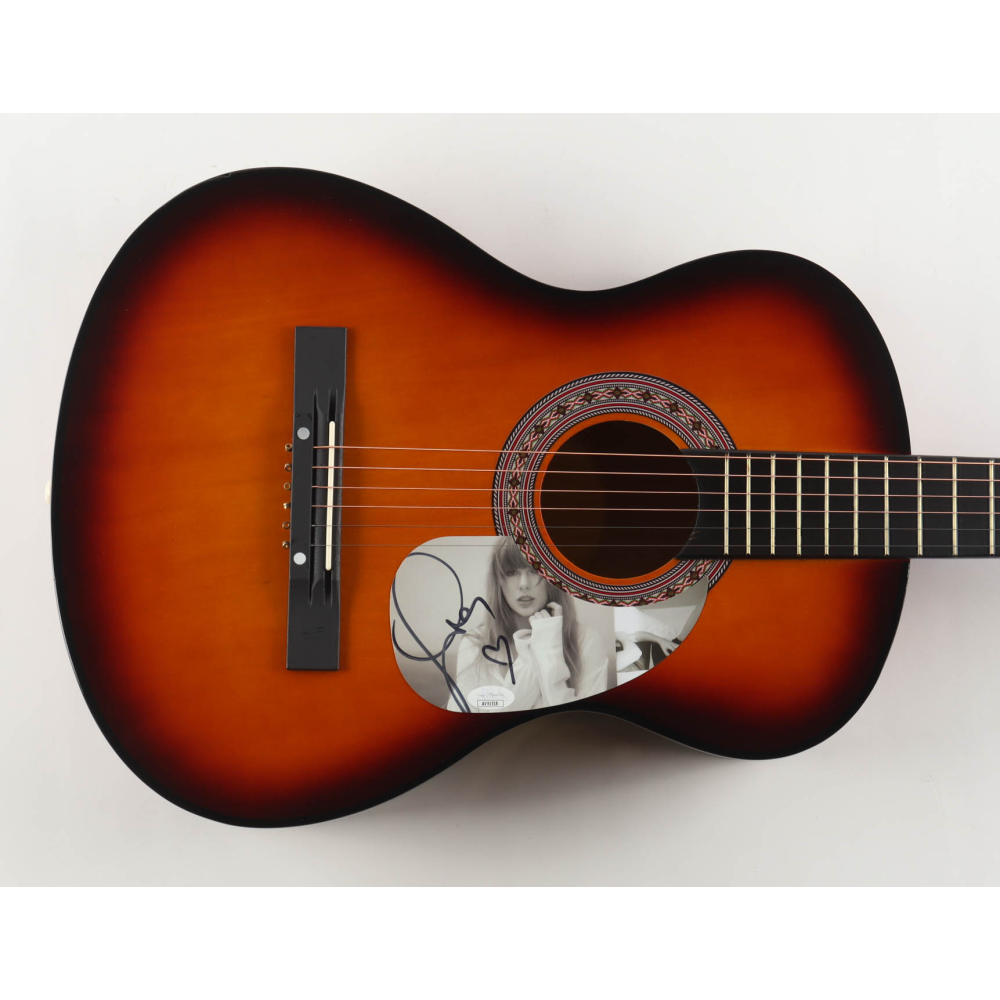 Taylor Swift Signed 38" Acoustic Guitar (JSA) at PristineAuction.com