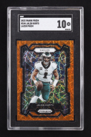 Jalen Hurts 2023 Panini Prizm Lazer Prizm #244 (SGC 10) at PristineAuction.com