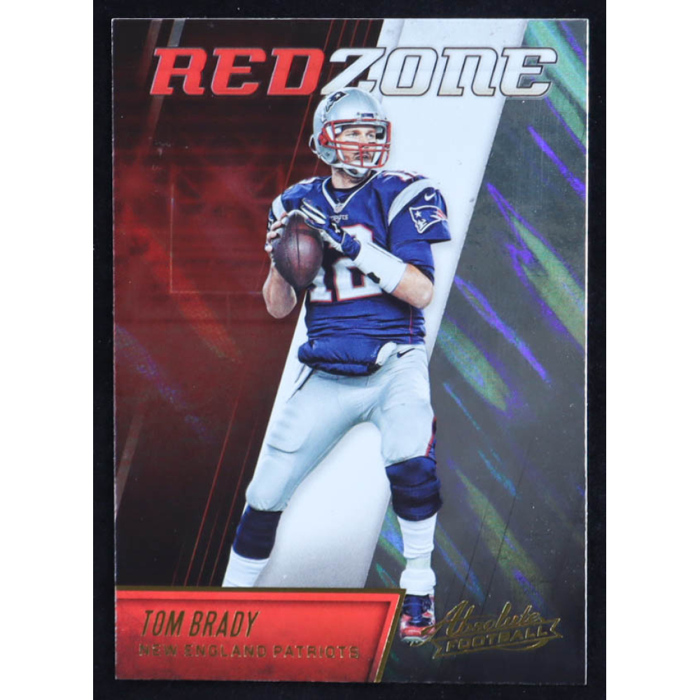Tom Brady 2016 Absolute Red Zone #24 at PristineAuction.com
