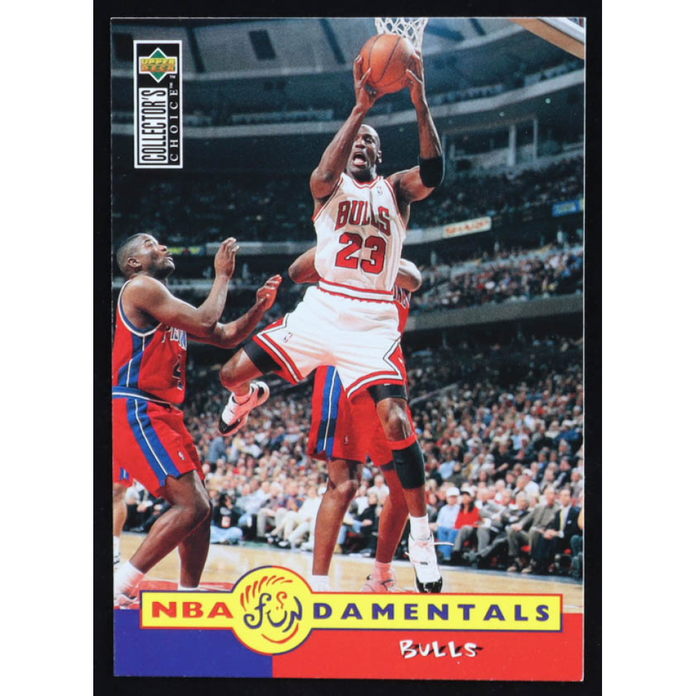 Michael Jordan 1996-97 Collector's Choice #195 FUND at PristineAuction.com